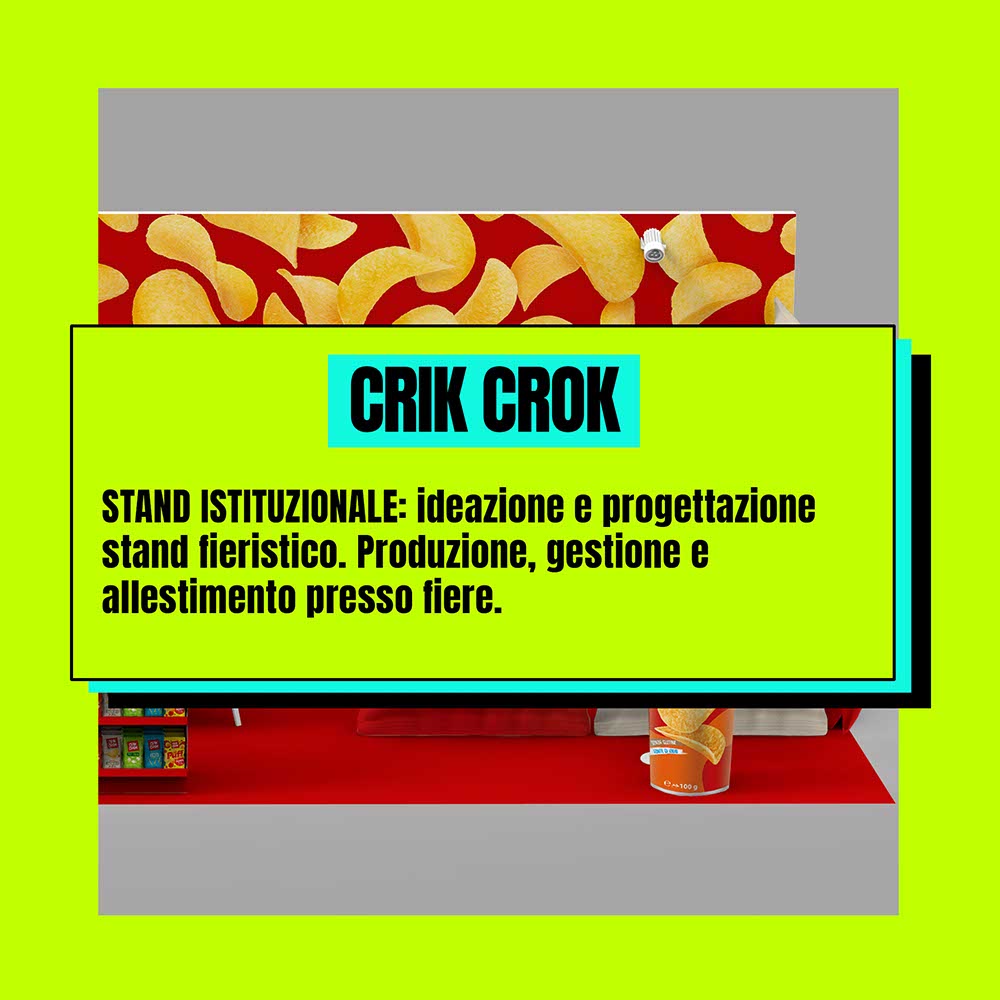 Graffetta comunicazione  - Campagna comunicazione e Marketing per Crik Crok.